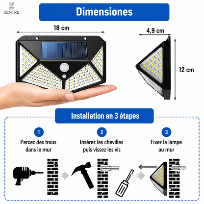 Vous rentrez encore dans le noir ? LumiGuard illumine et protège votre maison — chaque nuit
