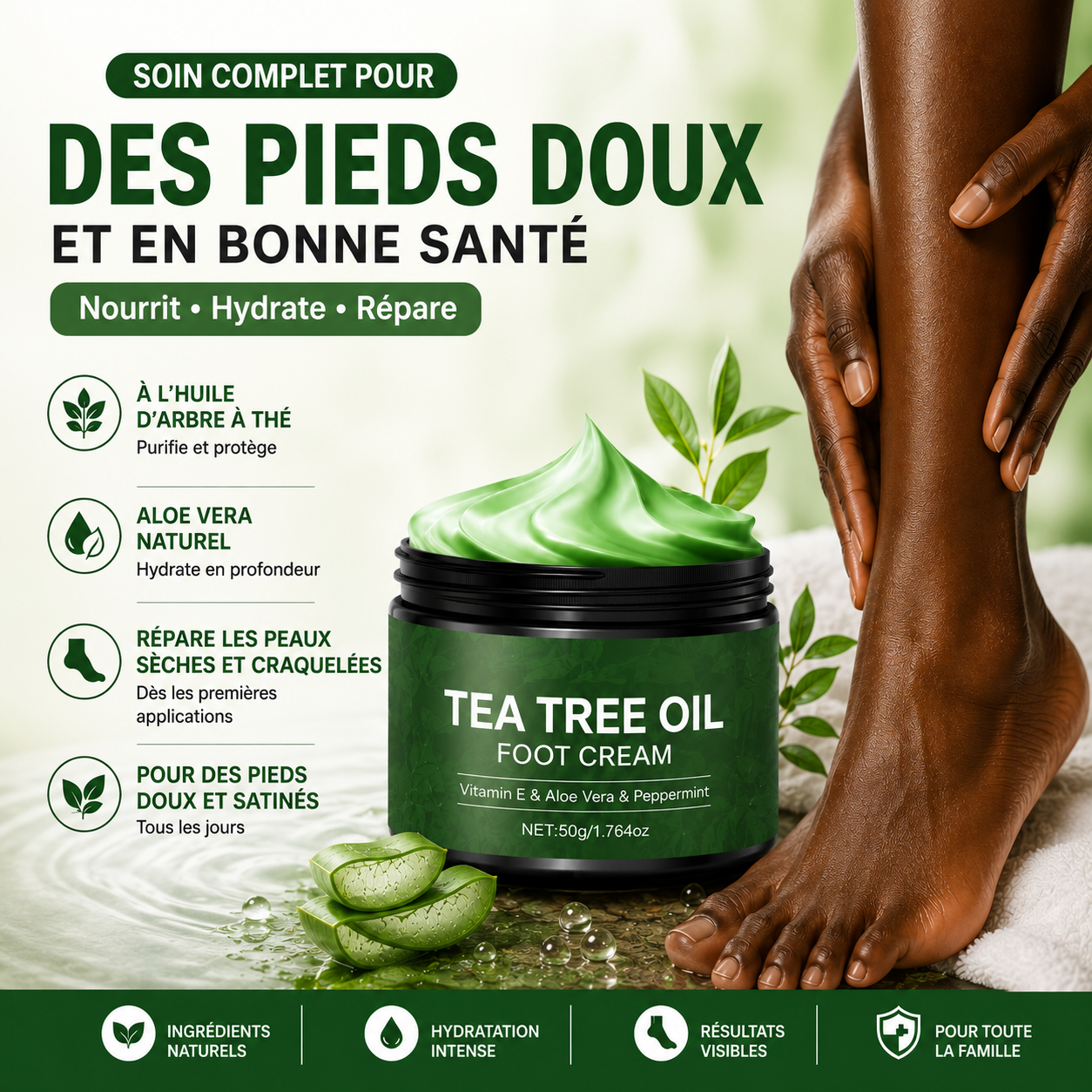Dites adieu aux talons secs et retrouvez des pieds doux, lisses et confortables